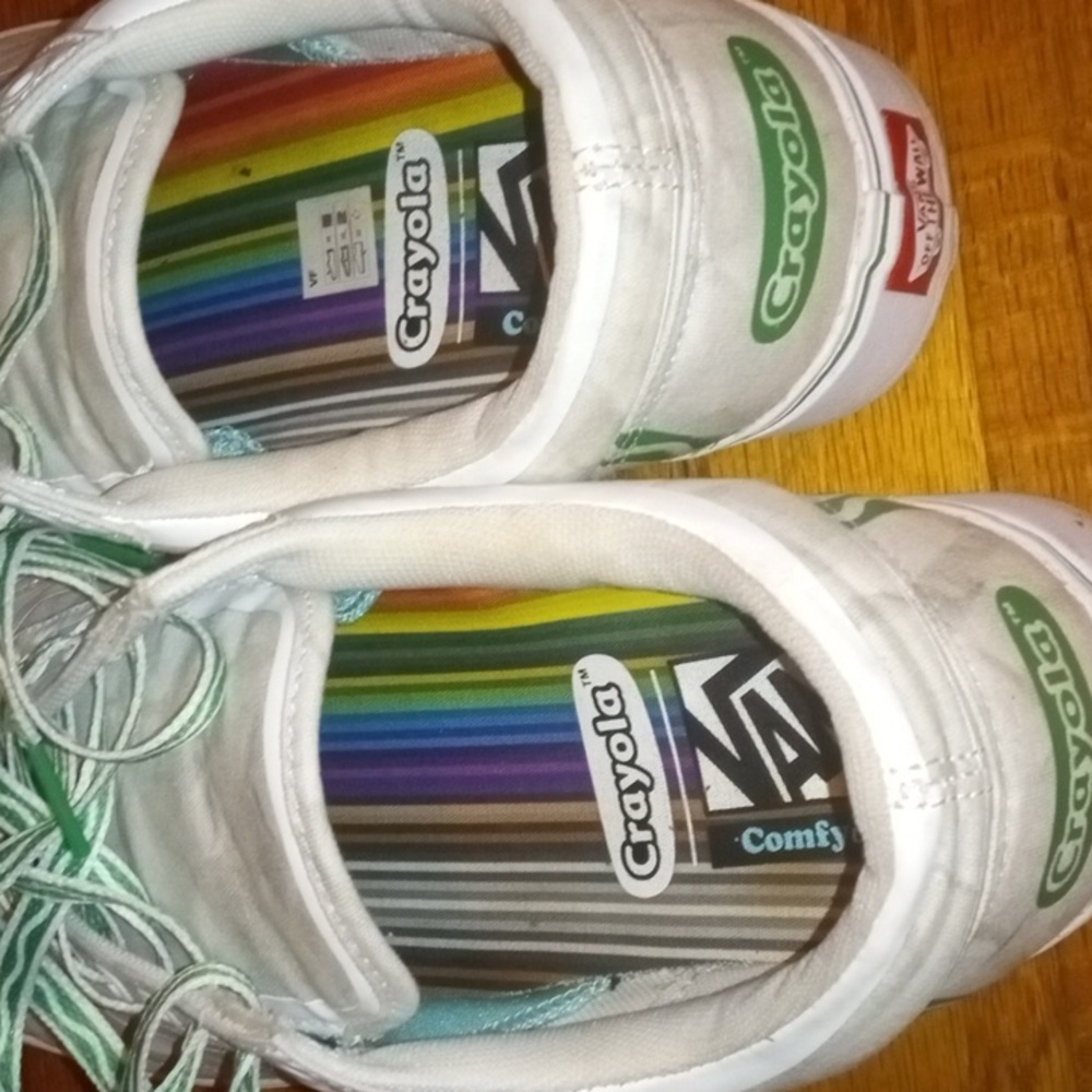 Vans crayola